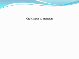Gracias por su atención
