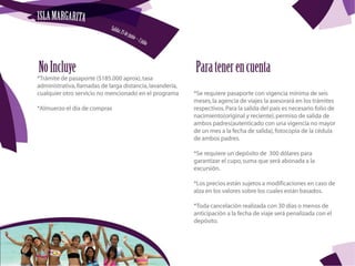 Presentación nueva vv is margarita