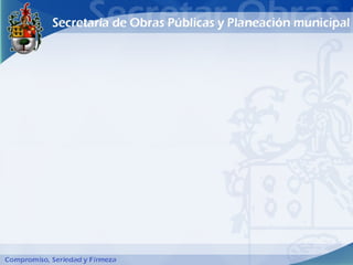 Presentación obras públicas