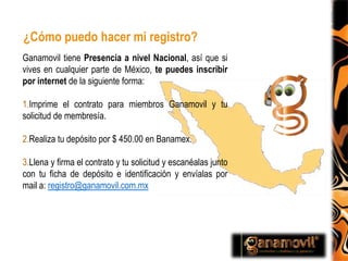 Presentación  Oficial  Ganamovil