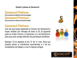 Presentación  Oficial  Ganamovil