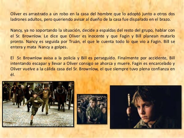 Presentación oliver twist