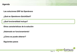 Validar el encaje funcional de QuickStart