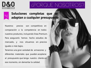 Presentación Optica D&O |  D&O Optical Shop - Lentes - Lenses - Crizal - Transitions - Carl Zeiss - Teflon - Photofusion - Essilor - Antireflejante - Fotosensible - Examen Vista - Opticos - Amalia Watkins - Optica DF