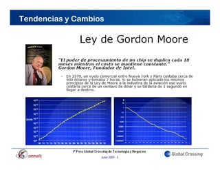 Tendencias y Cambios




                   Junio 2009 - 5
 