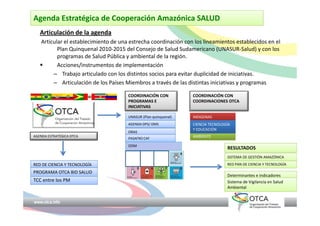 OTCA - Sistema de Vigilancia de Salud Ambiental en la Región Amazónica ...