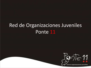 Red de Organizaciones Juveniles Ponte 11 