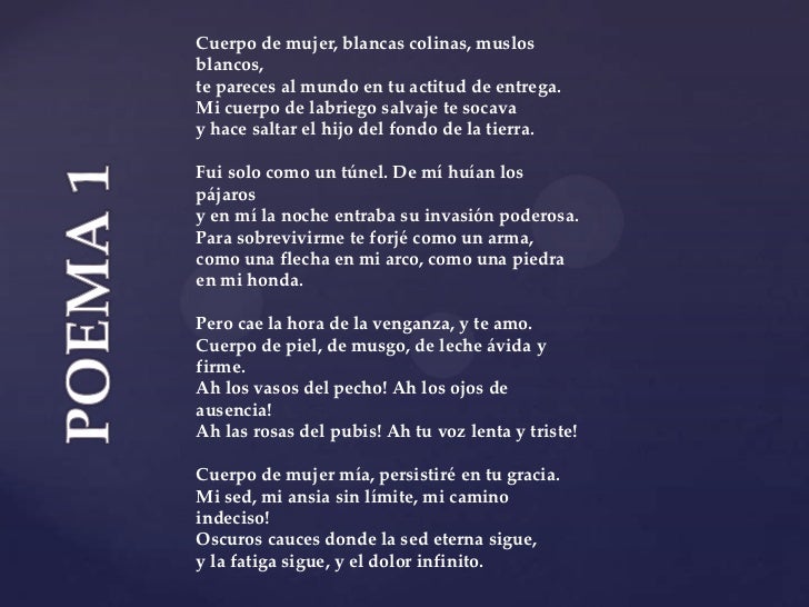 Resultado de imagen para poemario de pablo neruda