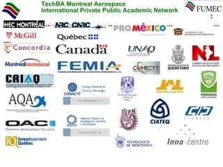 TechBA Montreal Aerospace
International Private Public Academic Network
 