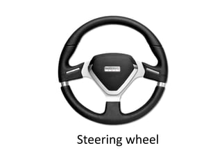 Steering wheel
 