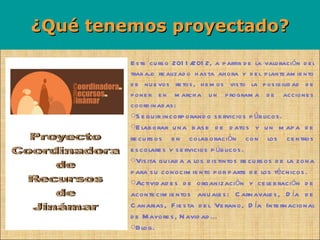 Recorrido historia coordinadora