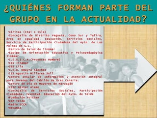 Recorrido historia coordinadora