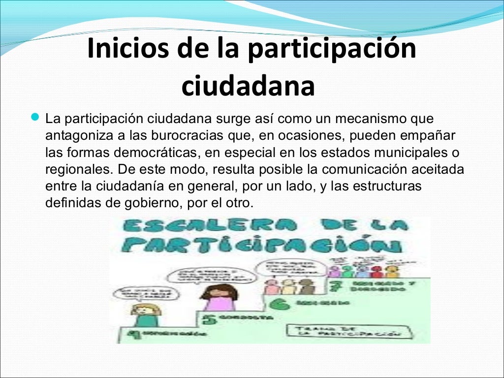 Presentación participacion ciudadana