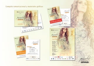 Campaña comunicacional y materiales gráficos
 