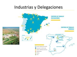 Industrias y Delegaciones 
 