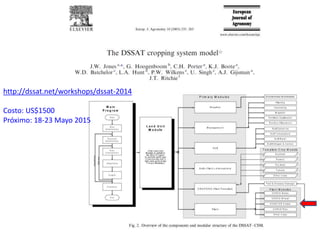 Modelos de crecimiento y fenología de cultivos aplicados al manejo integrado de enfermedades. 