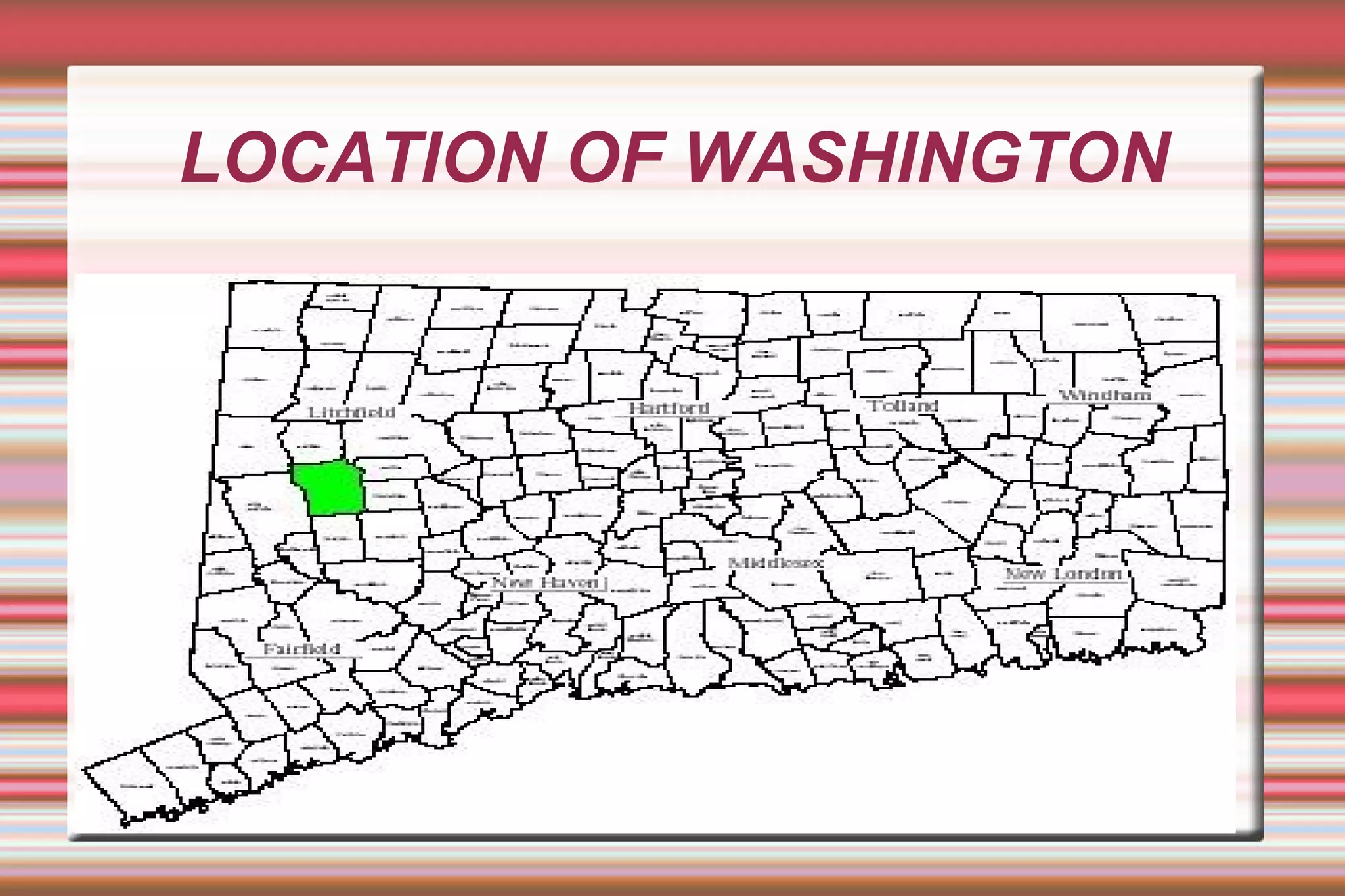 LOCATION OF WASHINGTON