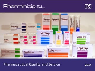 Pharmaceutical Quality and Service 2014
 