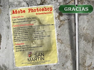 Presentación Photoshop e Imagenes