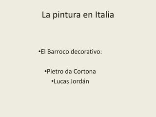 Es la obra más claramente tenebrista del pintor: la luz cruza la estancia en una diagonal que ilumina a las figuras teatralmente; además en ella se aprecian el resto de sus características compositivas.
