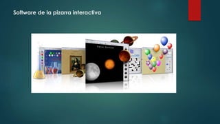 Software de la pizarra interactiva
 