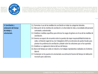 COMBATIMOS TODAS LAS ENFERMEDADES, INCLUIDA LA INJUSTICIA
 