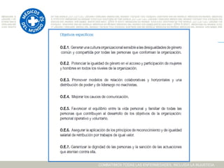 COMBATIMOS TODAS LAS ENFERMEDADES, INCLUIDA LA INJUSTICIA
 
