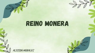 REINO MONERA
ALISSON MORALES
 