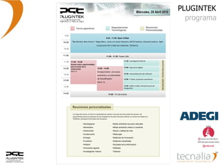 PLUGINTEK programa 