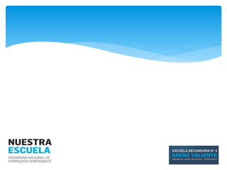 PROGRAMA NACIONAL DE FORMACION PERMANENTE - MEDANOS