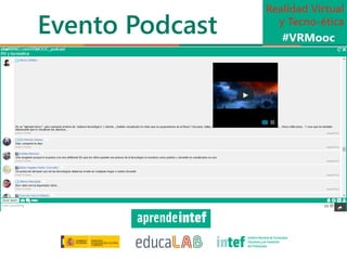 Presentación podcast VR mooc