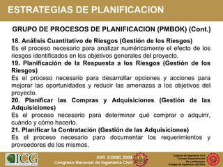 Planificación y Control de Proyectos de Construcción | PPT