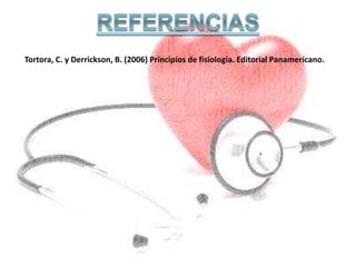 Tortora, C. y Derrickson, B. (2006) Principios de fisiología. Editorial Panamericano.
 