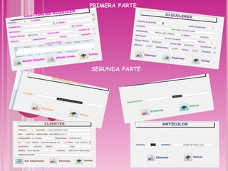 PRIMERA PARTE SEGUNDA PARTE 