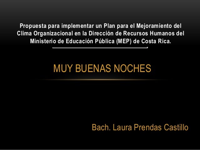 PROPUESTA PARA IMPLEMENTAR UN PLAN PARA EL MEJORAMIENTO