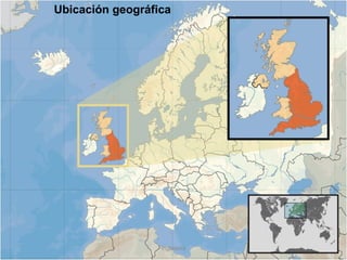Inglaterra Ubicación geográfica 