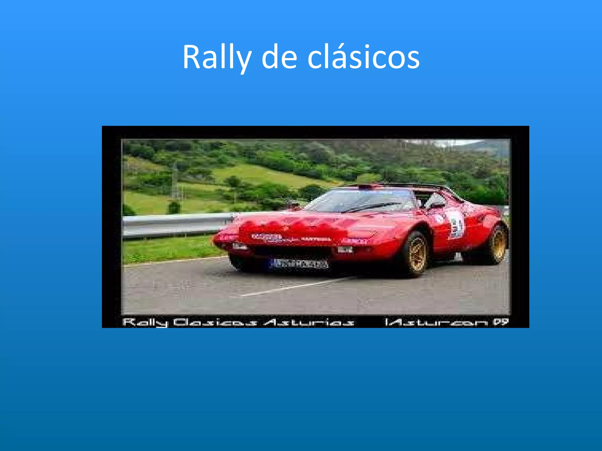 Rally de clásicos 