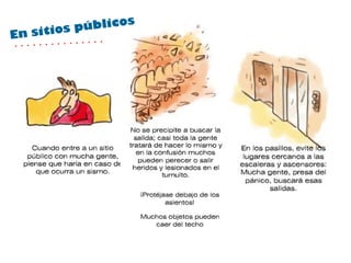 En sitios públicos  