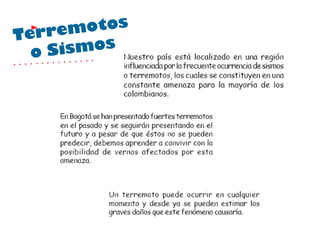 Terremotos o Sismos 