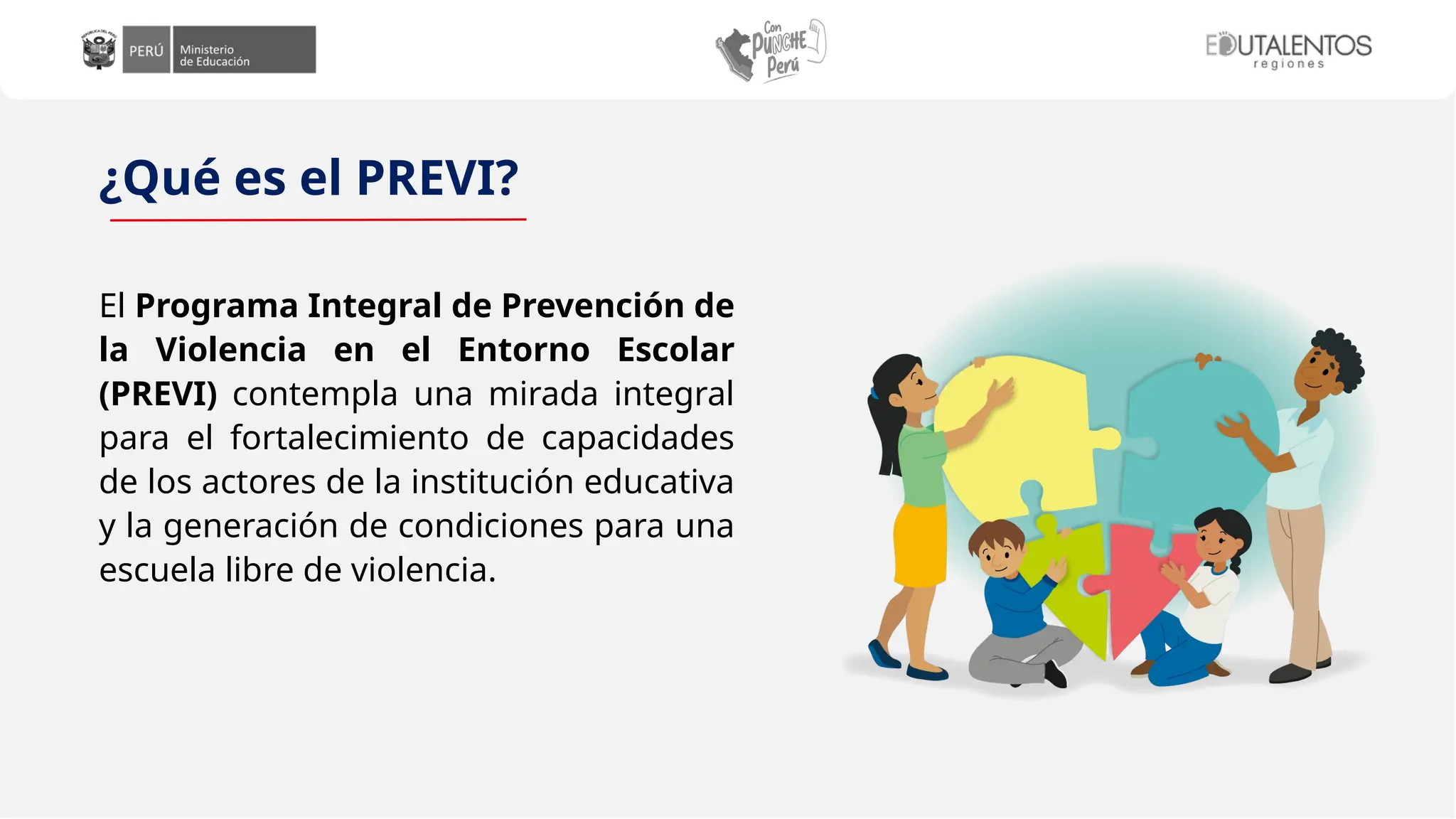 PREVI. Plan de prevención de la violencia y de promoción de la ...
