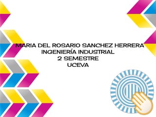 MARIA DEL ROSARIO SANCHEZ HERRERA
INGENIERÍA INDUSTRIAL
2 SEMESTRE
UCEVA
 