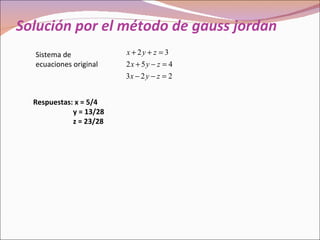 Me To Do Gauss Presentación problema metodo gauss | PPT
