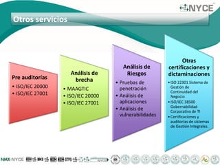 Proceso de certificación ISO / IEC 20000-1 | PDF