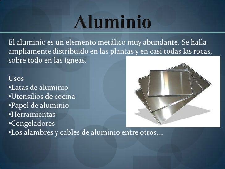 Fabricación Latas de Aluminio