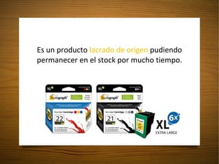 Es un producto  lacrado de origen  pudiendo permanecer en el stock por mucho tiempo. 