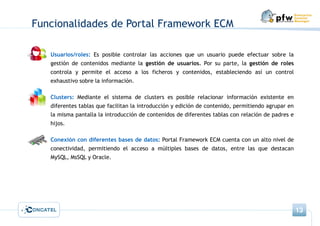 Portal Framework ECM