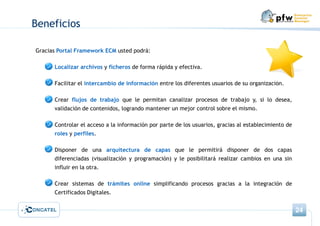 Portal Framework ECM