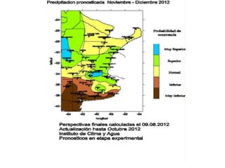 Pronostico Lluvias Campaña 12-13