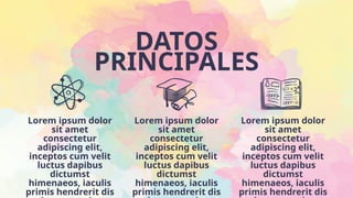DATOS
PRINCIPALES
Lorem ipsum dolor
sit amet
consectetur
adipiscing elit,
inceptos cum velit
luctus dapibus
dictumst
himenaeos, iaculis
primis hendrerit dis
Lorem ipsum dolor
sit amet
consectetur
adipiscing elit,
inceptos cum velit
luctus dapibus
dictumst
himenaeos, iaculis
primis hendrerit dis
Lorem ipsum dolor
sit amet
consectetur
adipiscing elit,
inceptos cum velit
luctus dapibus
dictumst
himenaeos, iaculis
primis hendrerit dis
 