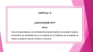 Presentación proyecto de vida (upse)